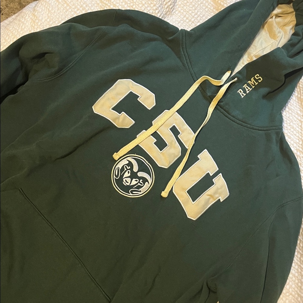Green CSU Rams Hoodie